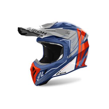 Шлем кроссовый Airoh Aviator Ace 2 Engine, cerulean gloss (M, Взрослая  Кросс эндуро) - миниатюра 1