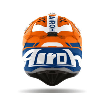 Airoh Мотошлем Aviator 3 Spin Orange Fluo Matt - миниатюра 2