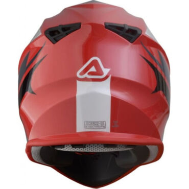 Acerbis Шлем кроссовый LINEAR Red White - миниатюра 7