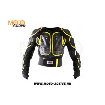 Черепаха защитная ATAKI SC P114 черная Hi Viz желтая - миниатюра 12