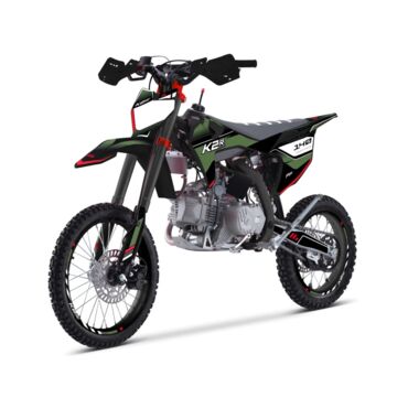 Питбайк K2R PF 140 Green Black 2023 - миниатюра 4