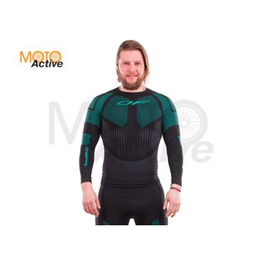 Термофутболка DF 3DThermo Green с длинный рукавом - миниатюра 6
