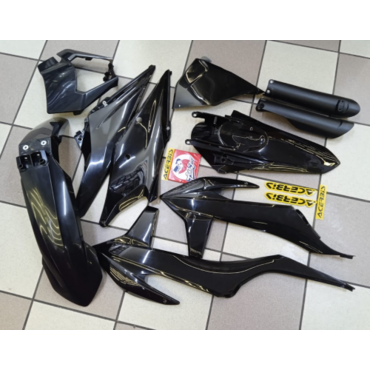 Acerbis КТМ EXC 250 300 20 23 /EXC F 250 500 20 23 /XC W 150 300 20 Комплект пластика черный Black // 0024054.090 - миниатюра 3