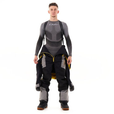Dragonfly Комбинезон Extreme 2.0 Man Утепленный Black - Yellow - Grey 2024 - миниатюра 16