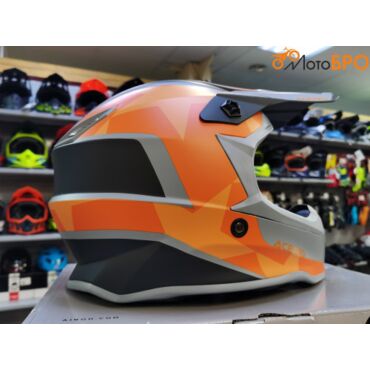 Шлем детский Acerbis IMPACT STEEL JUNIOR Black Orange - миниатюра 4