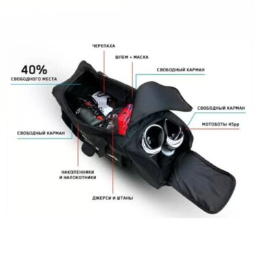 Grom Сумка для экипировки с колесами MX1 Gearbag - миниатюра 7