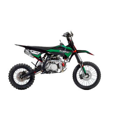 Питбайк K2R PF 140 (Green Black) - миниатюра 1
