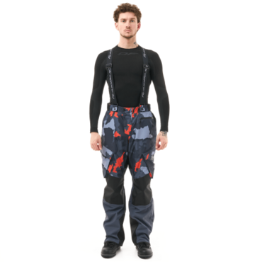 Dragonfly Мембранные брюки Quad 2.0 Man 2025 Grey - Orange Camo - миниатюра 14