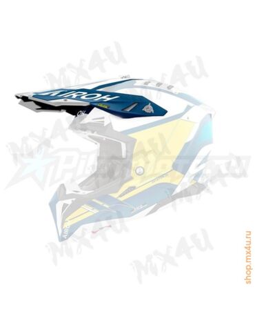Козырек для шлема Airoh Aviator 3 Saber Blue Matt