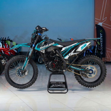 Мотоцикл кроссовый Motoland CRF300 (175FMM) синий - миниатюра 1
