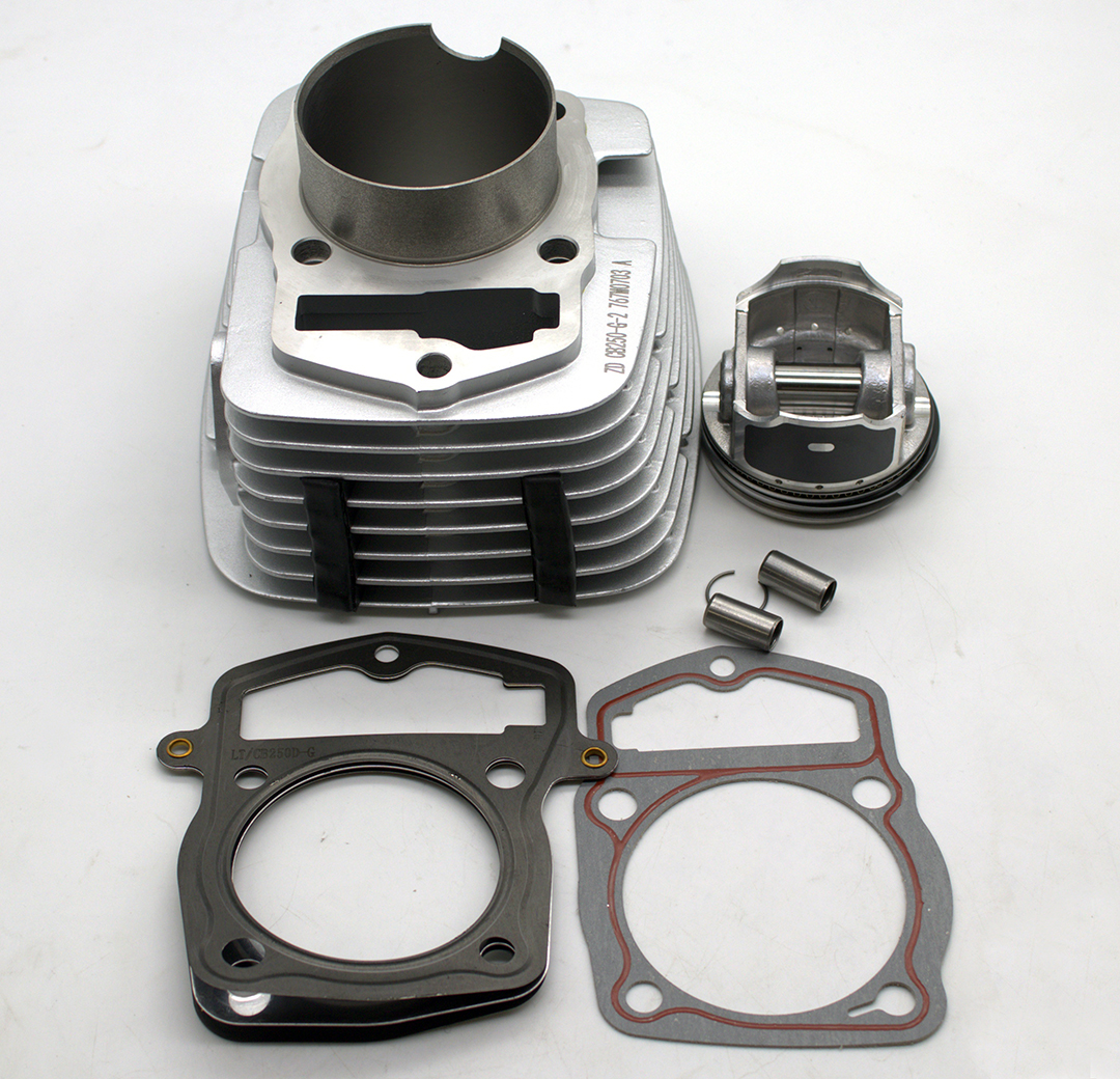 Цилиндро поршневая группа 4Т 165FMM (CB250) 250см3 D65,5 p15mm h 108mm TTR250Rb - фото 3