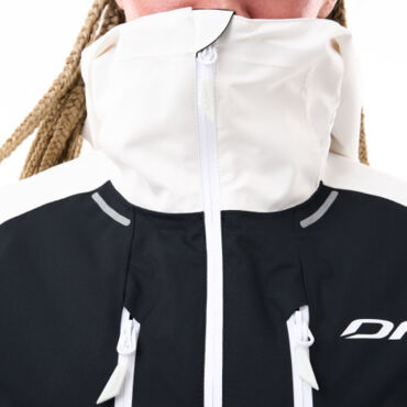 Dragonfly Куртка горнолыжная утепленная Gravity Woman 2025 White Snow Black - миниатюра 19