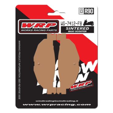 Тормозные колодки WRP WG 7412 F8 (LMP412 SM / FDB2200 / FA408) - миниатюра 1