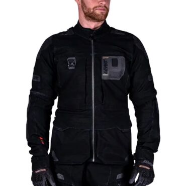Leatt Мотокуртка ADV Rally 5.5 Men 2026 Stealth - миниатюра 7
