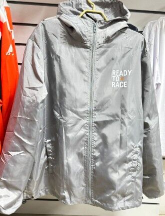 Куртка READY TO RACE ветровка (серая)  7XL
