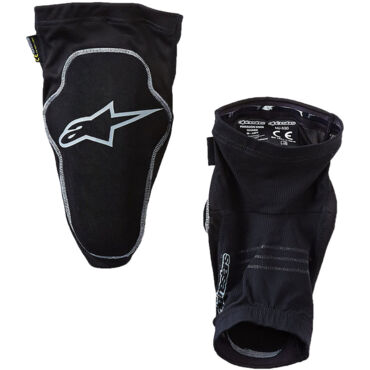 Защита колена Alpinestars Paragon (Наколенники), черно белые - миниатюра 3
