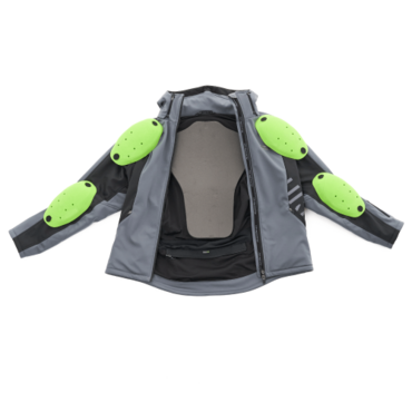Dragonfly Мототолстовка DF Urban Man 2025 Grey с защитой - миниатюра 16