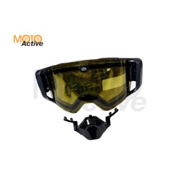 Очки снегоходные с магнитной линзой и подогревом AiM (PRO) 31 102 Accu Heated Carbon Glossy - миниатюра 2