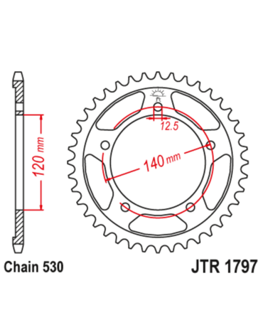 Звезда ведомая JTR1797.41
