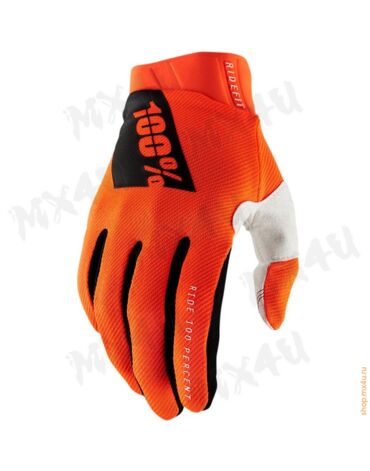 Мотоперчатки Ridefit Glove Fluo Orange оранжевые