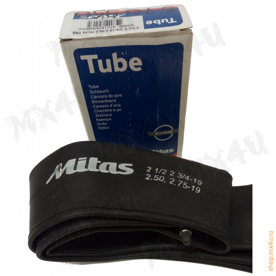 Камера 70 100 19 2.50 2.75 19 [Butyl] стандартной толщины 1,3 мм - фото 1