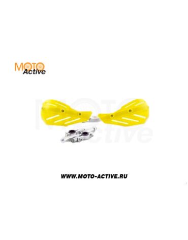 Защита рук (пара) HP15 желтые армированные SM PARTS