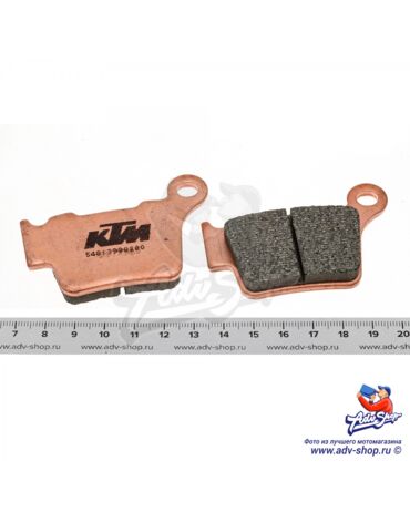 KTM BRAKE PAD SET REAR колодки тормозные задние EXCF / EXC / TPI ( 54813990200 / 54813090200 )
