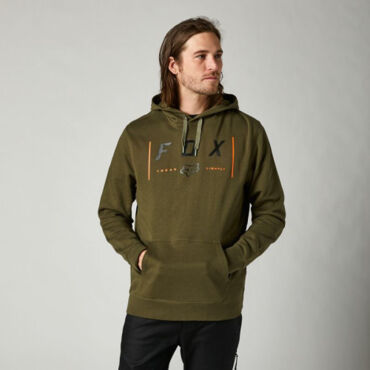 Толстовка FOX Locker Fleece Fatigue, green (M, Взрослая  Повседневная) - миниатюра 1