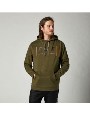 Толстовка FOX Locker Fleece Fatigue, green (M, Взрослая  Повседневная)