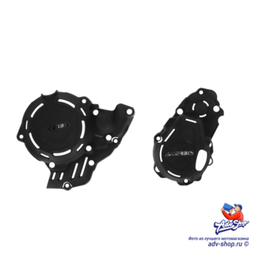 Acerbis X Power Kit KTM Комплект защиты крышек сцепления и зажигания / черный 250 350 SXF FC 23 24 ( 0025335.090 ) - миниатюра 1