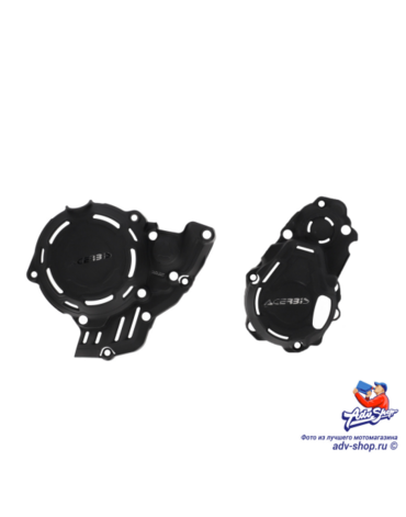 Acerbis X Power Kit KTM Комплект защиты крышек сцепления и зажигания / черный 250 350 SXF FC 23 24 ( 0025335.090 )