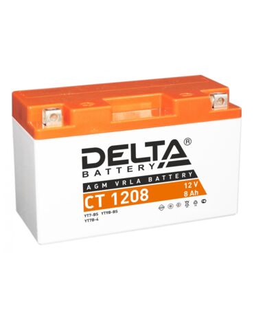 Аккумулятор для мотоцикла Delta CT 1208 150x66x95 мм
