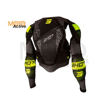 Черепаха SHOT ULTRALIGHT 2.0 (черный HiVis желтый) - миниатюра 1