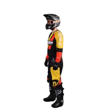 Grom Джерси Race Red Yellow - миниатюра 5