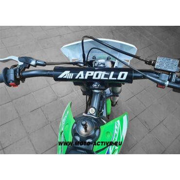 Питбайк APOLLO RFZ START 125 LЕ 17х14 ( Зеленый GREEN) - миниатюра 11