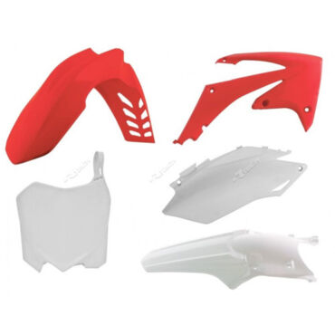 Комплект пластика Honda CRF250R (2011 2013), CRF450R (2011 2012), цвет Оригинал - миниатюра 1