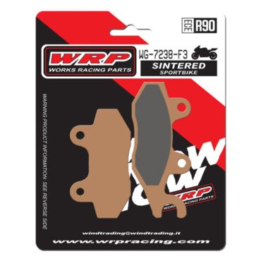 Тормозные колодки WRP WG 7238 F3 (LMP238 SR / FDB631 / FA165) - миниатюра 1