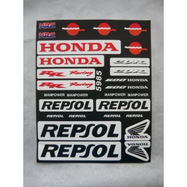 Наклейки комплект HONDA CBR REPSOL 5985 - миниатюра 1
