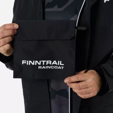 Finntrail Плащ Drycoat 4020 Graphite - миниатюра 12