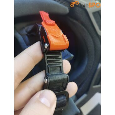 Шлем мотард AiM JK802S Orange Grey Black - миниатюра 10