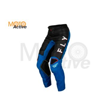 Брюки для мотокросса FLY RACING KINETIC KORE, синие черные - миниатюра 2