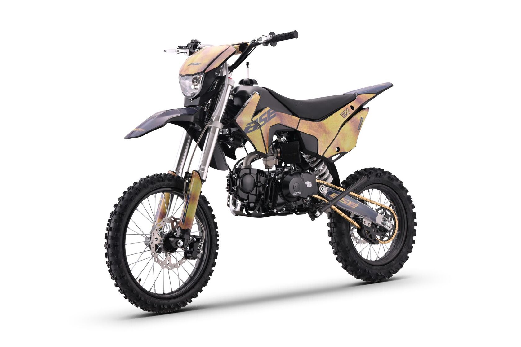 Питбайк BSE EX 17 14 Exclusive Gold - фото 6