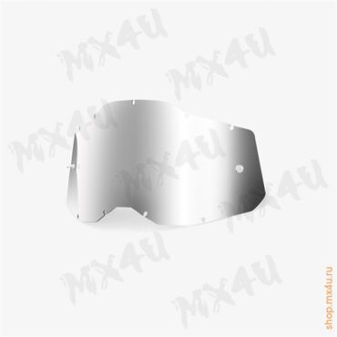 Линза 100% RC2 AC2 ST2 Replacement Lens Mirror Silver (51008 252 01) - миниатюра 1