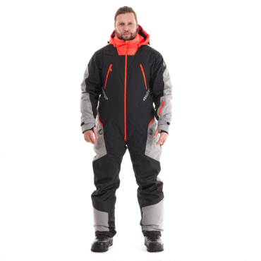 Dragonfly Комбинезон Extreme 2.0 Man Black - Red - Grey 2024 Утепленный - миниатюра 17