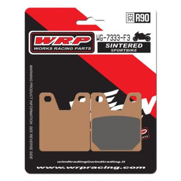 Тормозные колодки WRP WG 7333 F3 (LMP333 SR / FDB2084 / FA267) - миниатюра 1