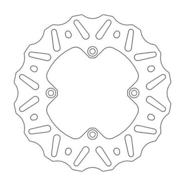 Тормозной диск задний MMT Nitro Ø190 Yamaha YZ80 85 93-.. YZ65 18-.. - миниатюра 1