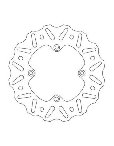 Тормозной диск задний MMT Nitro Ø190 Yamaha YZ80 85 93-.. YZ65 18-..