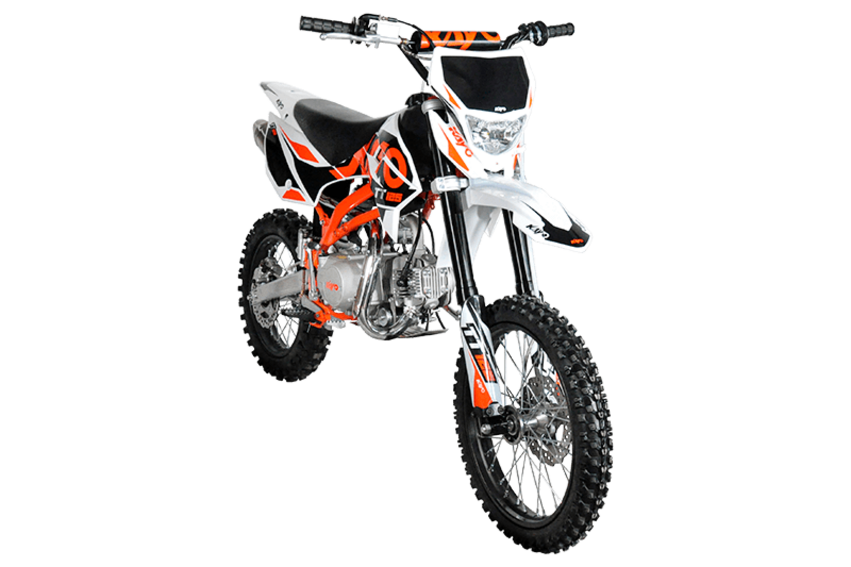 Питбайк KAYO BASIC TT125EM 17 14 KRZ (механ. сцепл., эл. стартер) - фото 6