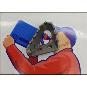 KTM STEP PLATE FOOT BRAKE LEVER  накладка лапки заднего тормоза 
