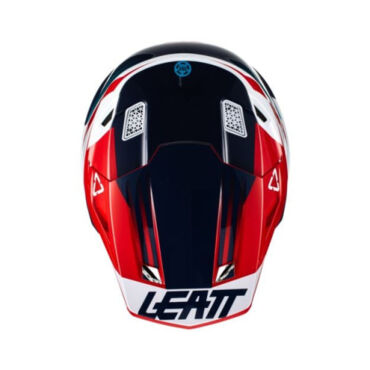 Leatt Шлем кроссовый Kit Moto 7.5 V22 Blue Red - миниатюра 6
